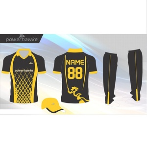 Cómodos uniformes de cricket manga corta Cricket Jersey diseñador ropa deportiva uniforme de cricket - Product Image 2