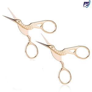 Tijeras de acero inoxidable para bordado de la Torre Eiffel, tijeras clásicas de costura a medida, Estilo Vintage, la mejor cigüeña antigua - Product Image 2