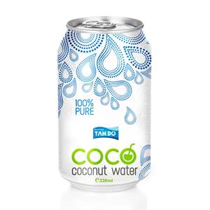 Agua de Coco y Piña en Lata de 330 ml, Bebida Esterilizada Baja en Grasa con Sabor a Frutas y Sabor Multifacético - Product Image 5