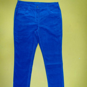 Étiquettes en velours côtelé extensible en coton Spandex pour femme, pantalon slim, à fermeture éclair, élastique moyenne, stocks en gros, - Product Image 1