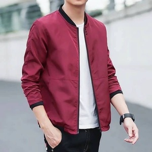 Chaquetas Bomber Personalizadas OEM de Nuevo Estilo para Hombre, Ligeras, de Diseño Sencillo - Product Image 3
