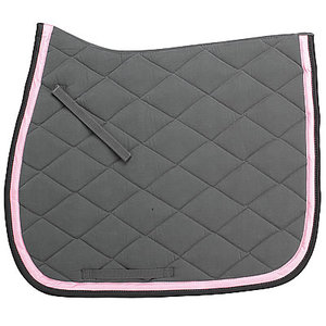 Tapis de selle de cheval de dressage anglais personnalisables de haute qualité en polycoton coton cuir polaire polyester remplissage personnalisé - Product Image 5
