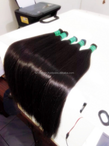 Cheveux humains Remy indiens purs, lisses, brillants, en vrac, naturels, raides, couleur naturelle - Product Image 5