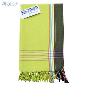 Serviette de bain en coton pliable avec franges, Design personnalisé, Sarong du kenya, Kikoy, serviette de plage indienne - Product Image 2