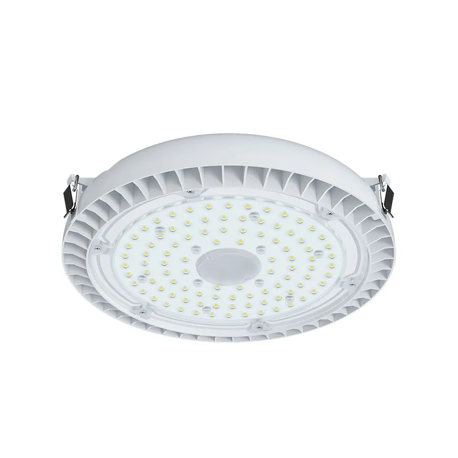 ETL DLC 75W LED Canopy Luminaire Light 150lm/w High Lumen 5000K IP65 Industrial Warehouse Garage Use Available Square Styles