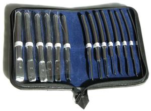 Hegar dilatador uterino conjunto de ginecologia de 14 1mm a 40mm qualidade superior paquistão - Product Image 2