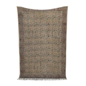 Wholesale 4x6 Feet Handmade Area Rug, Cotton Vegetable Dyed Carpet, Bohemian Hand Block Printed Dhurrie - Product Image 4