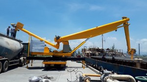 Système de déchargement de ciment à technologie de pointe, écoénergétique, pour la manutention de matériaux en vrac et l'utilisation portuaire - Product Image 2