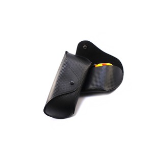 Estuche de cuero suave y PU para gafas de sol Estuche para gafas medianas Estuche protector para gafas - Product Image 4