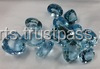 Variedad de piedras preciosas sueltas de Aguamarina natural, mezcla de formas y cortes - Product Image 3