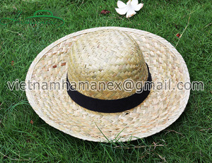 หมวกฟางทรงใบปาล์มออกแบบได้ตามต้องการ - Product Image 4