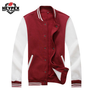 Handmade <b>Men's</b> Varsity <b>Jackets</b> with Stand Collar Custom Logo Direct From Pakistan - Product Image 3