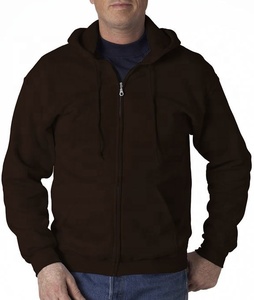 Vente en gros pull oversize veste polaire sweat à capuche personnalisé fermeture éclair hommes femmes imprimé vintage motif pas cher 100% coton 300g - Product Image 3