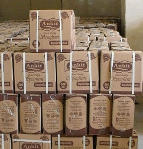 Pasta seca de espagueti 500g-1,2mm trigo duro Ankit marca-ISO/HALAL certificado producto egipcio famoso en África caja/bolsa de embalaje - Product Image 1