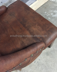 Real de cuero con distintos a silla de salón - Product Image 4