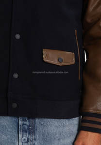 Veste de Baseball disponible en plusieurs couleurs, nouveau Design personnalisé, prix de gros - Product Image 5