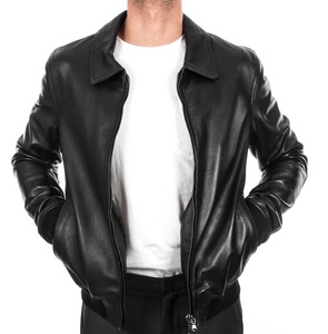 Chaqueta cortavientos de cuero para hombre, equipo de carreras, ropa de moto de manga completa, cortavientos, traje de motorista protector - Product Image 4