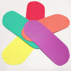 Vente en gros de pantoufles jetables en mousse EVA pour la beauté des ongles, service de moulage et de découpe personnalisé, pantoufles de pédicure colorées à partir de feuilles de plastique - Product Image 5