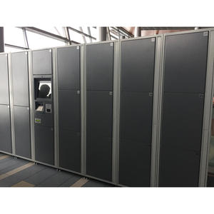 ตู้เก็บสัมภาระเหล็กกลางแจ้งพร้อมล็อกและระบบการชำระเงินแบบประกอบตู้เก็บของพร้อมตู้โลหะ - Product Image 2