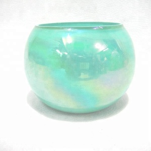 เทียนหอมสำหรับเทศกาลคริสต์มาสที่เติมด้วยขี้ผึ้งทำจากแก้วทรงกลมสีชมพูใช้2024ขายส่งใหม่เทียนหอมซอยถั่วเหลืองทันสมัย - Product Image 1