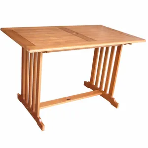 High Quality Acacia Wooden Dining Table Foldable And For Outdoor And Park Use Factory Price From Vietnam For Sale