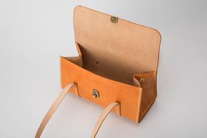 Plain Fashion Leather Tote <b>Tassels</b> <b>Bag</b> for Women TLL-0101 - Product Image 2