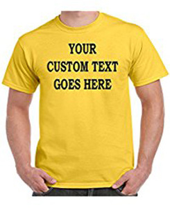 T-shirt homme noir, col rond, en coton, haute qualité, athlétique, à la mode, nouveau, - Product Image 2