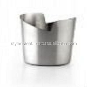 Cubo de hielo de acero inoxidable Premium para eventos elevados-Cool Wave: Cubo de hielo de moda con tapa Cubo de vino de hielo de acero inoxidable - Product Image 1