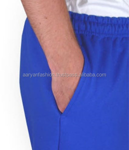 Pantalons de jogging unisexes en molleton CVC, vente en gros, personnalisés, 50% coton, 50% polyester, braguette boutonnée, tricotés, imperméables, hiver, taille ouverte, grande taille - Product Image 4