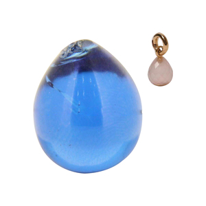 Gouttes de topaze bleu Hydro simples, prix de gros - Product Image 1
