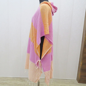 Tenda Poncho — capuche tissée et personnalisé, à capuche - Product Image 4