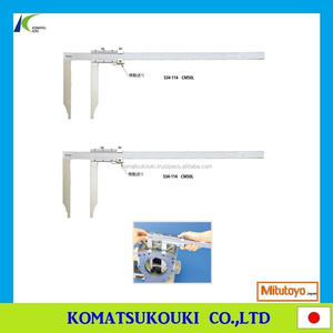 Calibre à pied à coulisse Mitutoyo d'origine, série 160, avec mâchoires de type pointe et réglage fin, 160-101/160-131 - Product Image 4