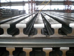 Carril de la grúa especificación ISCR100 riel de acero - Product Image 3