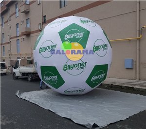 Burbuja de publicidad inflable balón de fútbol 4m - Product Image 2