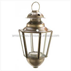 Atractivo aspecto capaz linterna de pie portavelas diseño clásico hecho a mano portavelas para la venta - Product Image 2