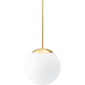 Creative Top Design <strong>Glass</strong> Ball <strong>Lampshade</strong> E27 Globe Bulbs New Indoor <strong>Pendant</strong> Light - Product Image 1