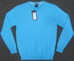 Marque Overrun hommes 100% coton hiver déchiré col rond doux pull à manches longues Anti-rétrécissement Bangladesh Stock - Product Image 1