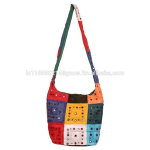 น้อยกว่ากระจก Tukdi ทำงาน Jhola กระเป๋าถือ BG-3 - Product Image 2
