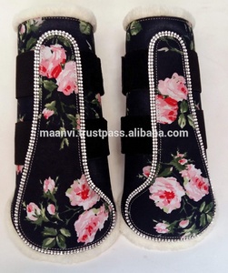 Smart Cotton Western Saddle Pad con estampado de flores y Wafl interior - Product Image 5