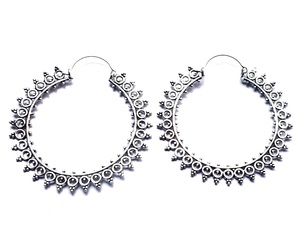 Hot Selling Brass <b>Hoop</b> Earring for Women High Quality and Light <b>Weight</b> Silver Plated for Wedding or Gift - Product Image 1
