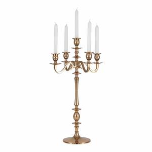Candelabra Wedding 5 Arm <b>Candle</b> <b>Holder</b> for Indoor and <b>Outdoor</b> Lighting <b>Candle</b> Pillar at Affordable Price - Product Image 1