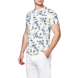 T-shirt à col rond pour homme en gros, OEM, 100% coton, respirant, grande taille, imprimé intégral, streetwear tendance, fabriqué au Bangladesh - Product Image 2