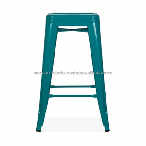 Taburete Antiguo de Madera Maciza para Uso General, Mueble para el Hogar, para Sala de Estar, Altura 65 cm, Ancho 40 cm, Profundidad 40 cm - Product Image 1