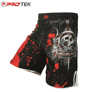 Shorts de MMA Personalizados al por Mayor para Lucha y Boxeo, Cómodos, de Poliéster y Elastano, Ropa de Artes Marciales - Product Image 5