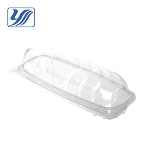 OPS Octagon Disposable Plastic Fruit <b>Container</b> <b>with</b> Embossing for Food Use - Product Image 3