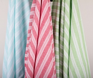 Serviette de plage Sarayli pas cher, serviette turque pesstemal paréo Sarong couverture de Table - Product Image 2