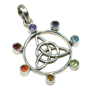 Pendientes de plata de ley 925 con bisel en forma de Chakra, joyería de fabricación de joyas de la India 925, joyería de plata 925 - Product Image 1