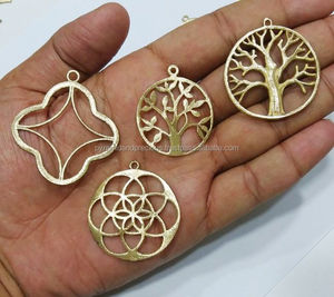 Colgantes y Dijes de Joyería Infantil de Latón/Cobre para Fiestas - Accesorios de Joyería para Pendientes y Collares - Product Image 3