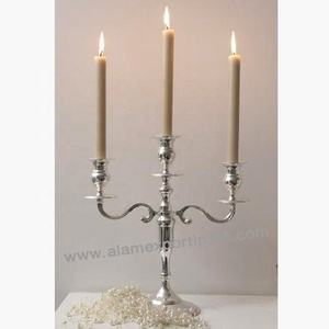 Nuevo Candelabro Clásico Antiguo de Aluminio Hecho a Mano para Bodas, Centro de Mesa con Color y Tamaño Personalizados para Decoración de Eventos Navideños - Product Image 5