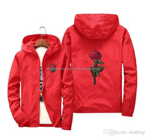 OEM-cortavientos personalizado para hombre, chaqueta de nailon a prueba de lluvia con capucha y función de comodidad Superior, nuevo diseño barato - Product Image 3